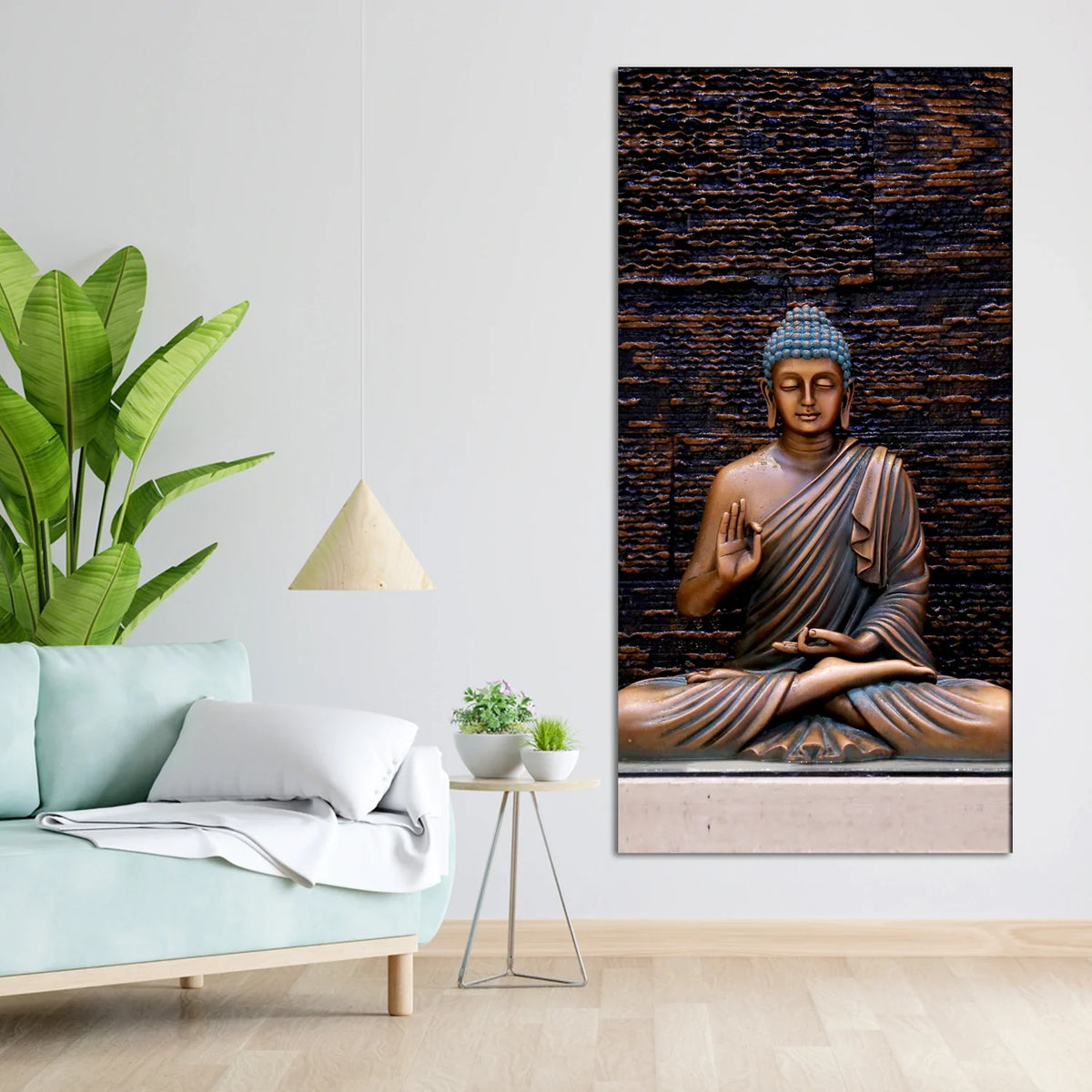 Meditating Buddha Canvas Wall Painting