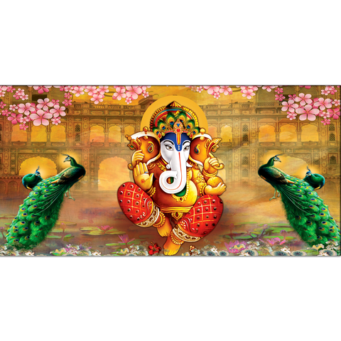 Ganesha ji Canvas Print Wall Painting