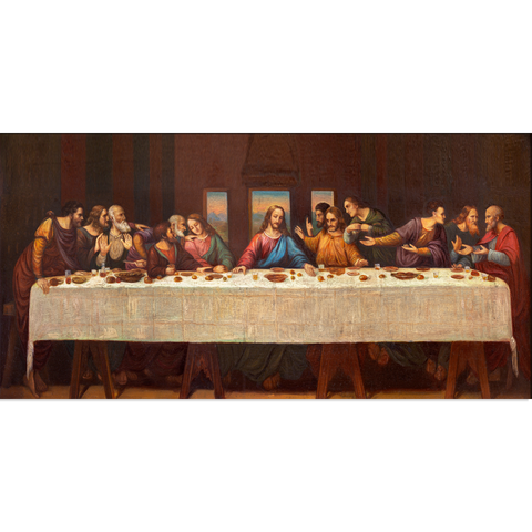 Last supper of Jesus & His Disciples Canvas Painting