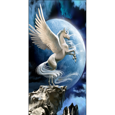 Pegasus Modern Art Canvas Print Wall Painting