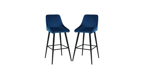 Blue Color Daulton Counter Stool