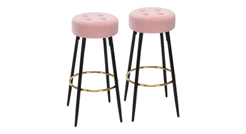 Pink Color Ceazar Counter Stool