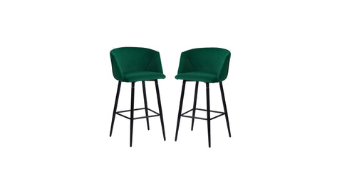 Green Color Clea Counter Stool