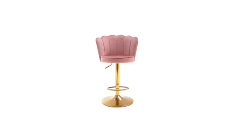 Pink Color Avidan Bar Stool