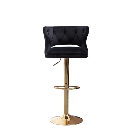 Black Verona Bar Stool