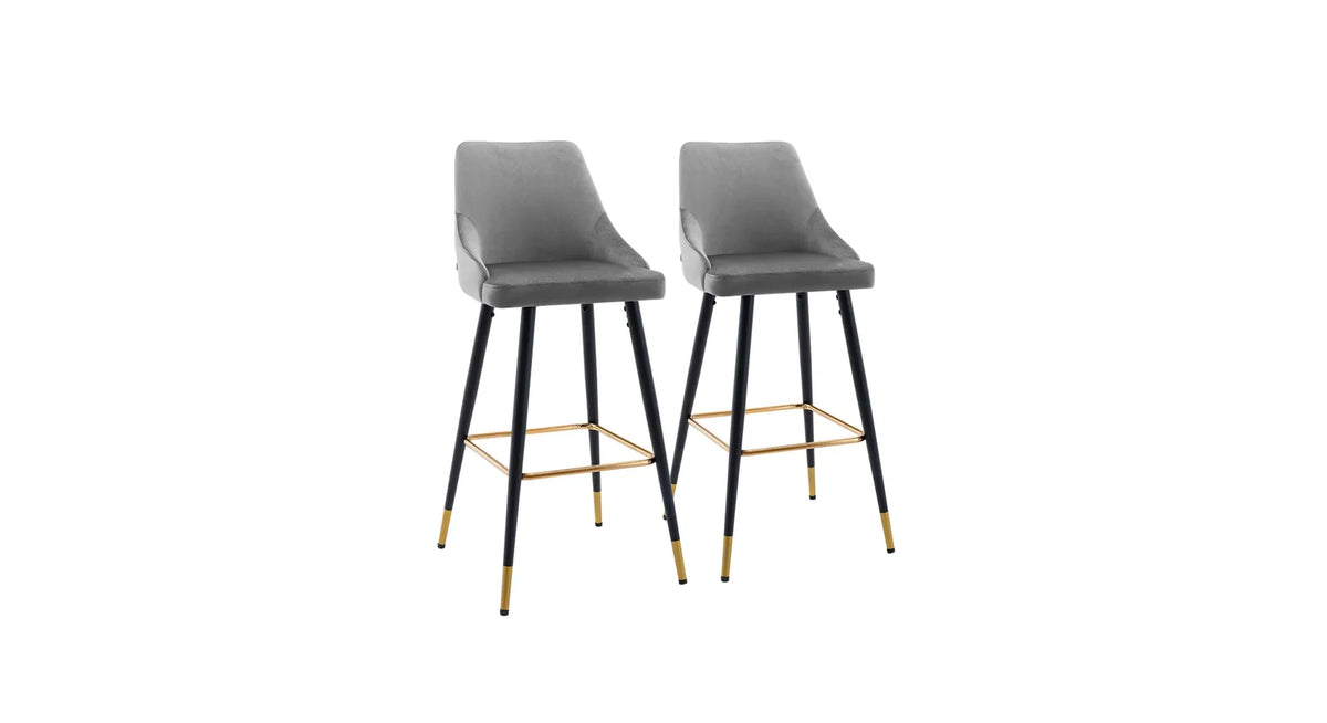 Grey Color Davan Bar Stool