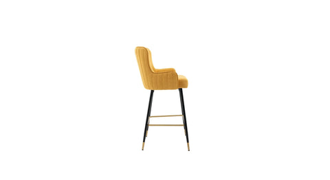 Yellow Color Nolen Bar Stool