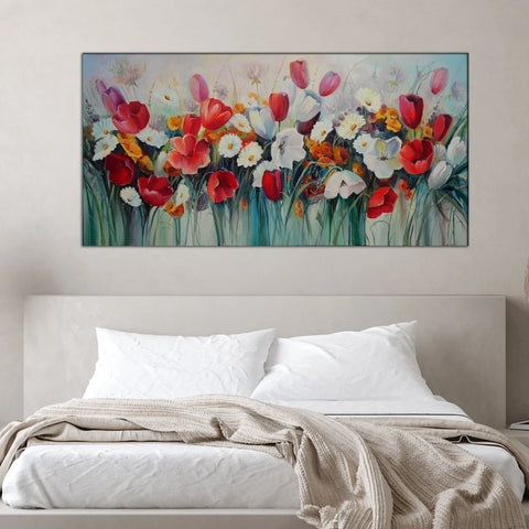 Flower Canvas Wall Painting