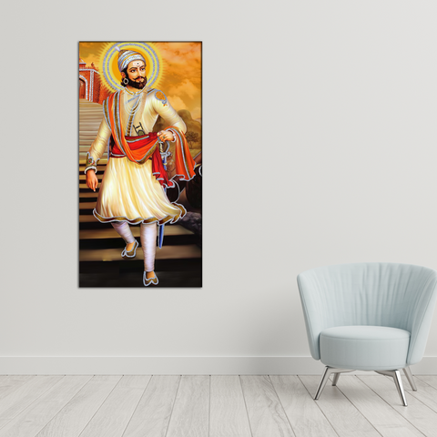 wall painting of Chhatrapati Shivaji Maharaj For home decor