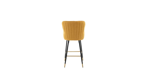 Yellow Color Nolen Bar Stool