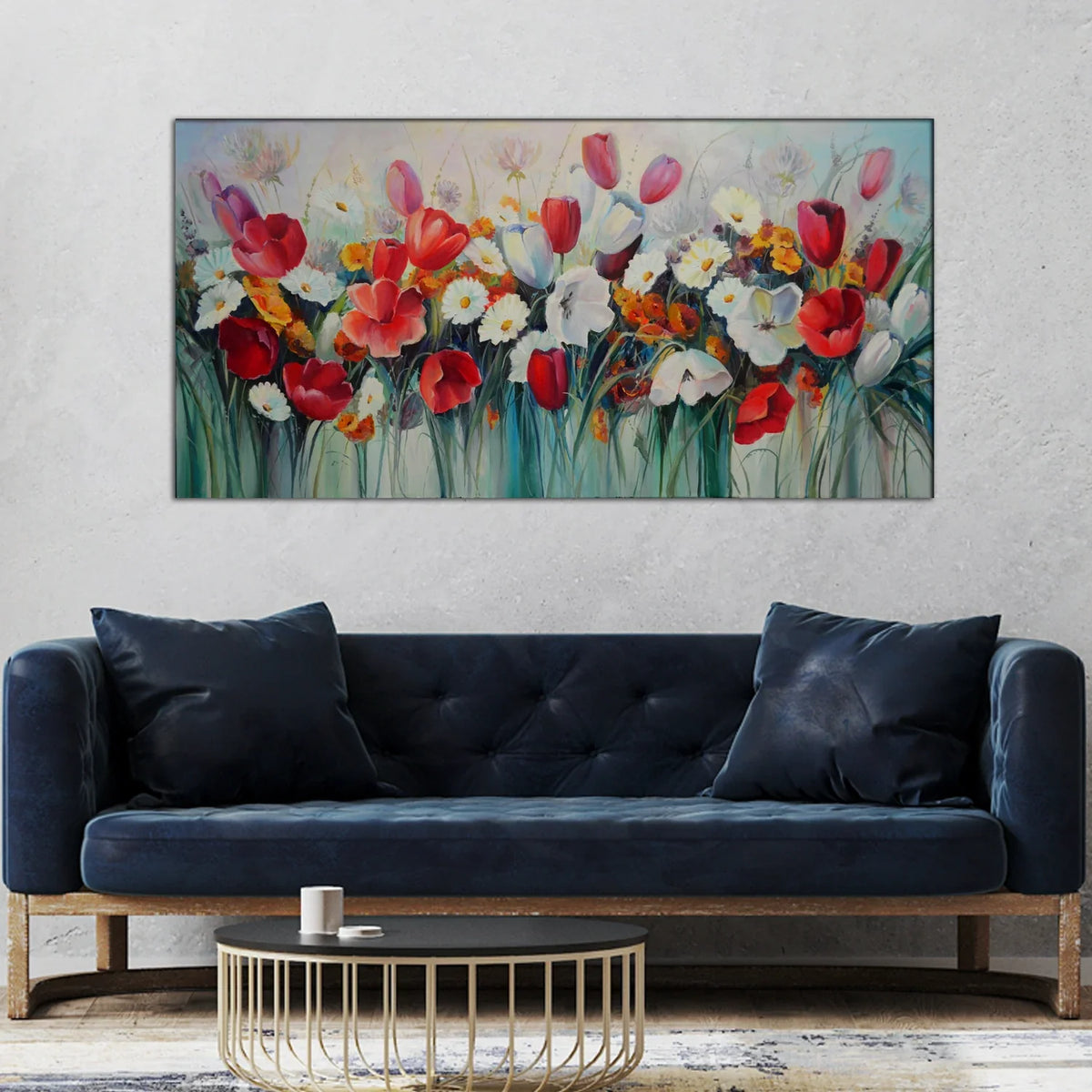 Flower Canvas Wall Painting