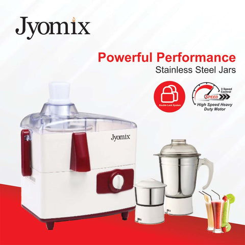 Jyomix Tiago Juicer Mixer Grinder 600W