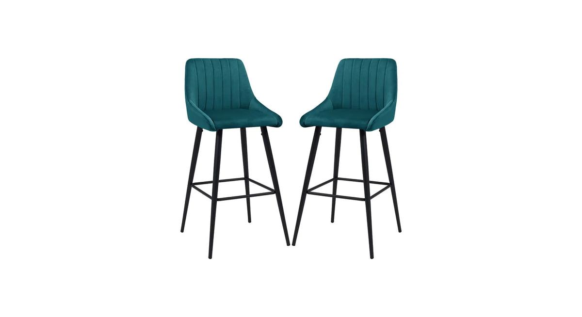 Green Color Daulton Counter Stool