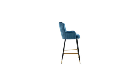 Blue Color Nolen Bar Stool