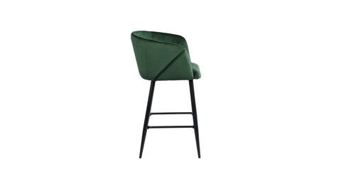 Green Color Clea Counter Stool