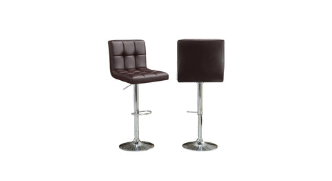 Brown Color Gerrilyn Swiel Adjustable Bar Stool