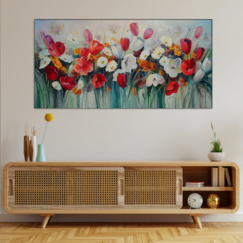 Flower Canvas Wall Painting