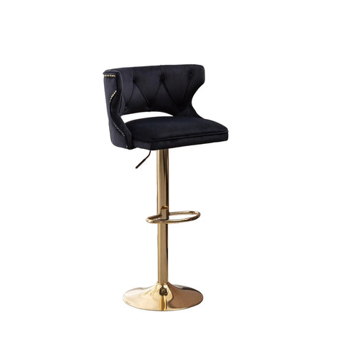 Black Verona Bar Stool