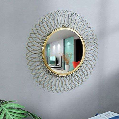 Sunflower Metal Frame Mirror