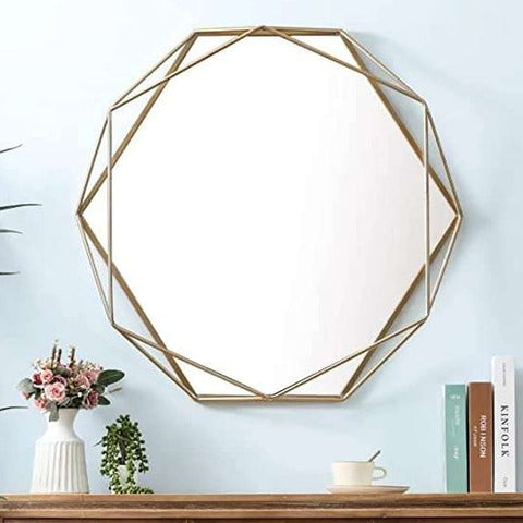 Hexagon Wall Mirror