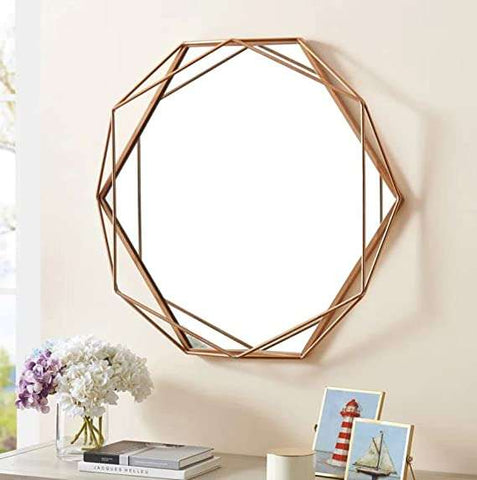 Hexagon Wall Mirror