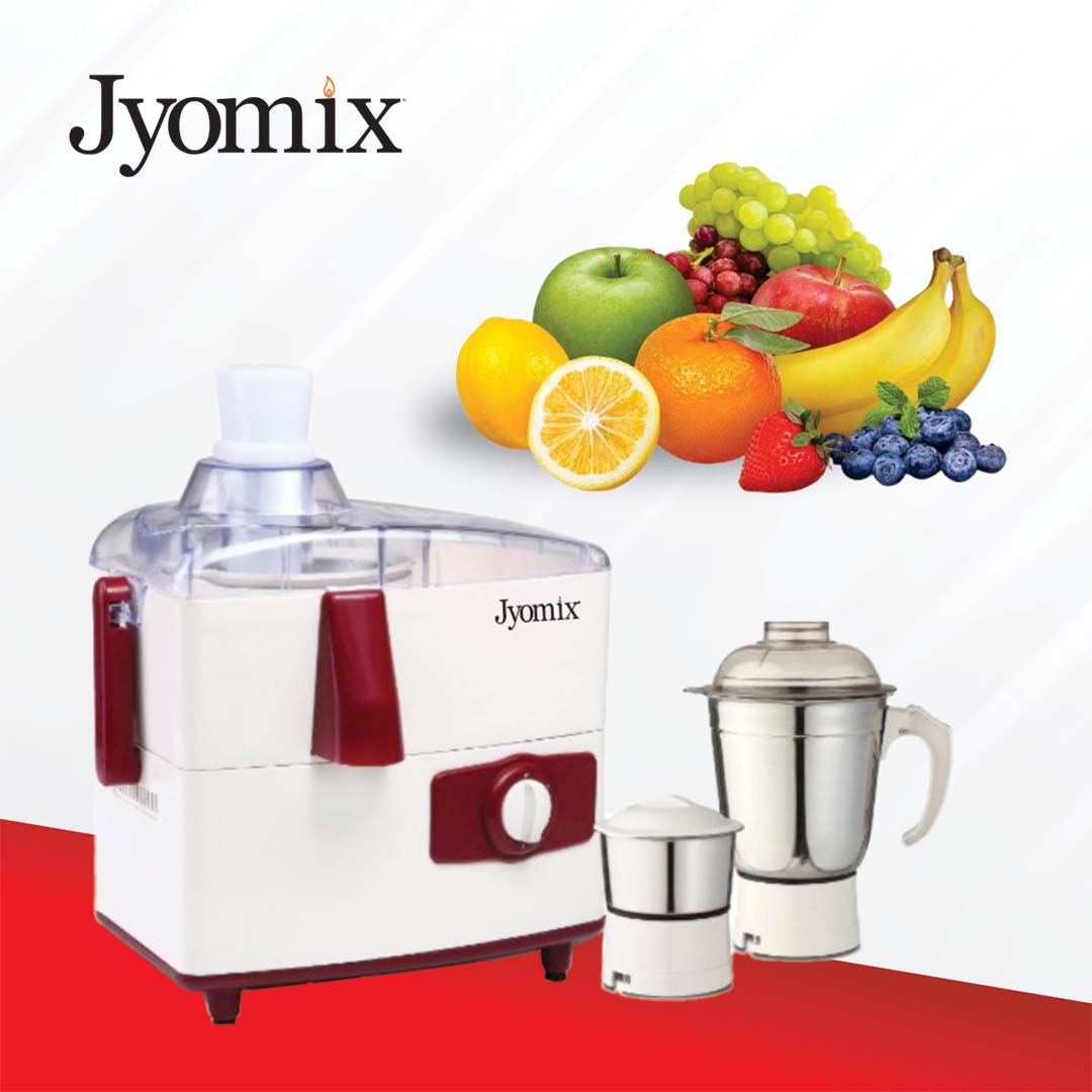 Jyomix Tiago Juicer Mixer Grinder 600W