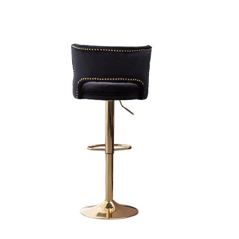 Black Verona Bar Stool