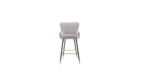 Grey Color Nolen Bar Stool