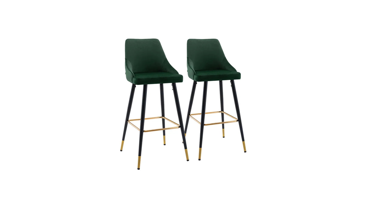 Green Color Davan Bar Stool