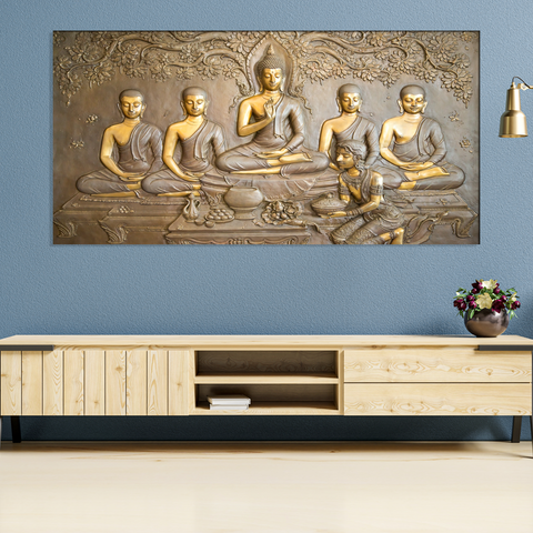 Buddha Painting Canvas Wall Painting