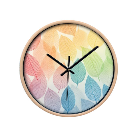 Olive Tree Wall Clock for Living Room, Home, Bedroom Walls, Kitchen, Office, Round Shape Designer Plastic Wall Clock for Home Decor, 12- inch,30 x 30 cm -9342