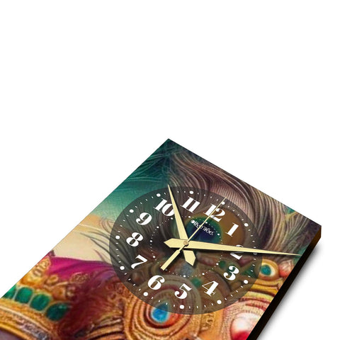 Olive Tree Wooden Wall Clock Decorative Latest Wall Clock TIK-Tok Movement Classic Clock Battery Operated Easy to Read for Room/Home/Kitchen/Bedroom/Office/School -1084