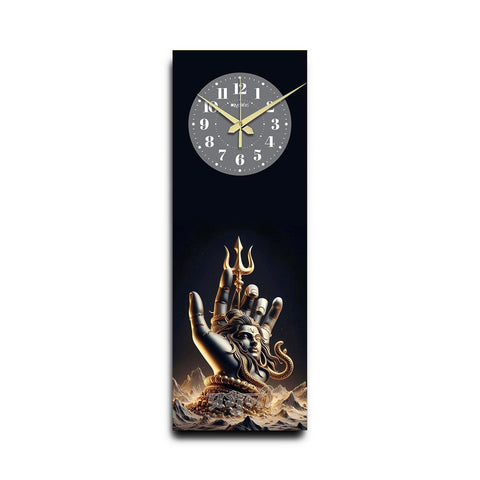 Olive Tree Wooden Wall Clock Decorative Latest Wall Clock TIK-Tok Movement Classic Clock Battery Operated Easy to Read for Room/Home/Kitchen/Bedroom/Office/School -1087