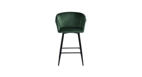 Green Color Clea Counter Stool