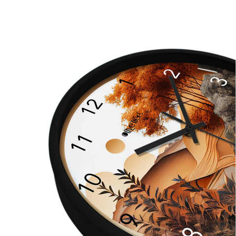 Olive Tree® Wall Clock 12" Silent Quartz Decorative Latest Multicoloured Wall Clock Non-Ticking Classic Clock Battery Operated Round Easy to Read for Room/Home/Kitchen/Bedroom/Office/School - 9026