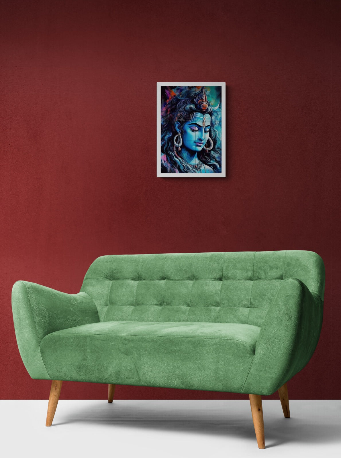 Lord shiva mahakal wall frame