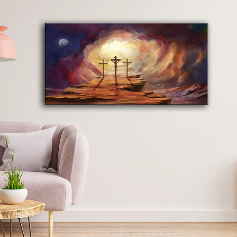 Christian Cross Spiritual Jesus Canvas Wall painting