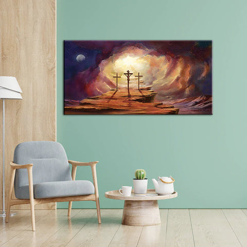 Christian Cross Spiritual Jesus Canvas Wall painting