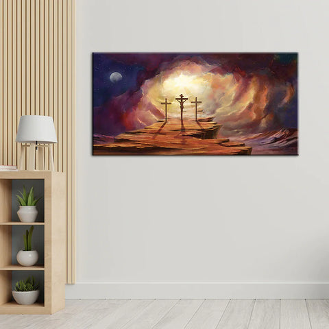 Christian Cross Spiritual Jesus Canvas Wall painting