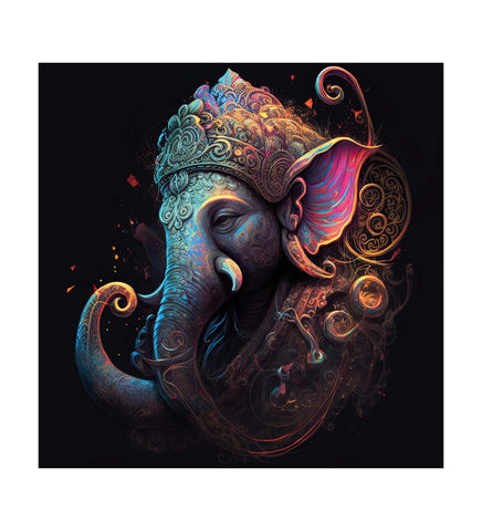 Find Hope and Inspiration in Ganesha Canvas Artwork