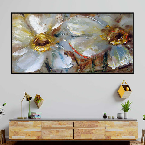 Flower Canvas Wall Painting