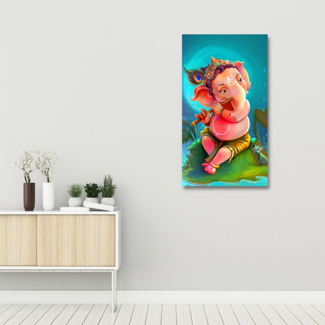 high definition lord bal ganesha for wall decor