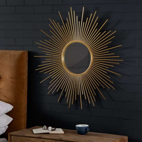 Star Burst Wall Mirror