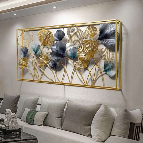 Luxury Frame Metal Wall Art