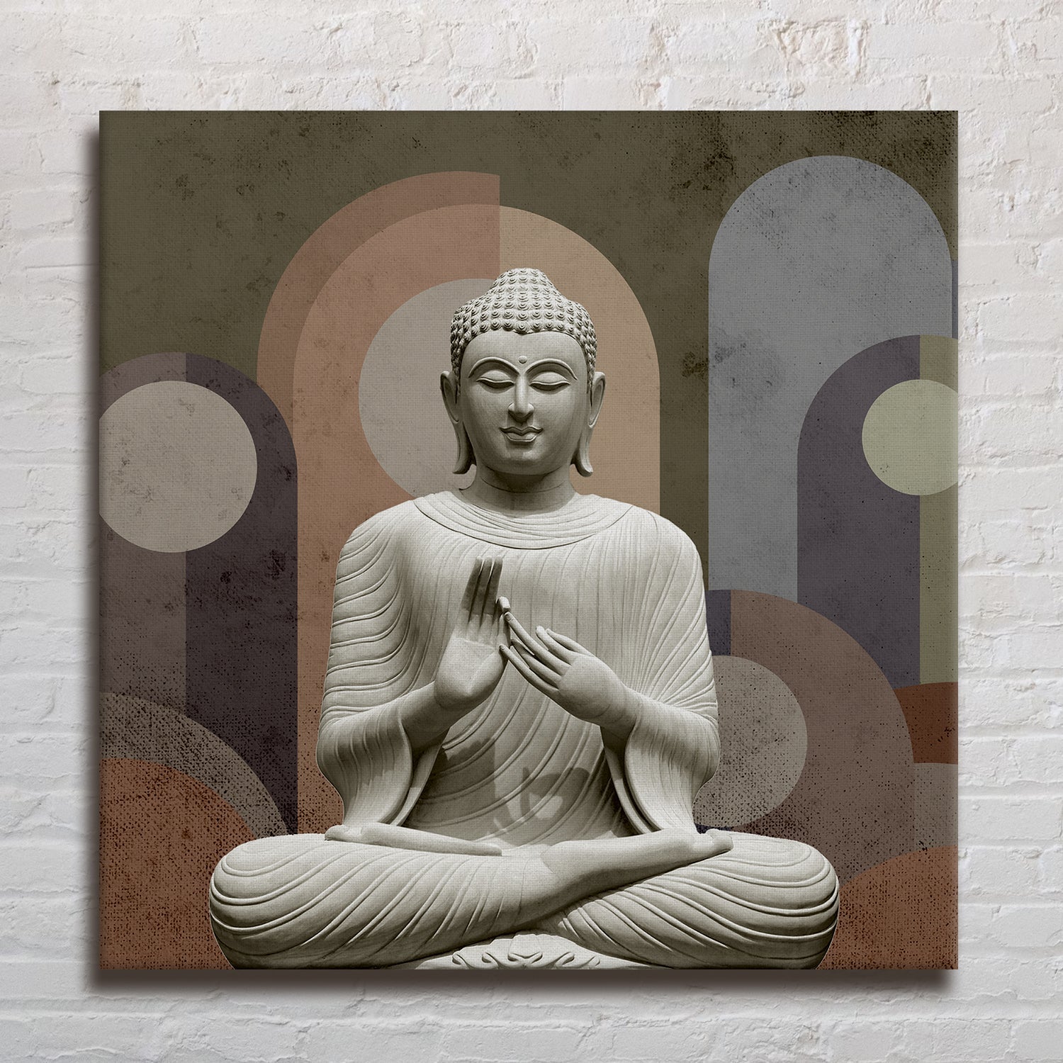 Buddha Canvas Painting For Home and Hotels Wall Decoration