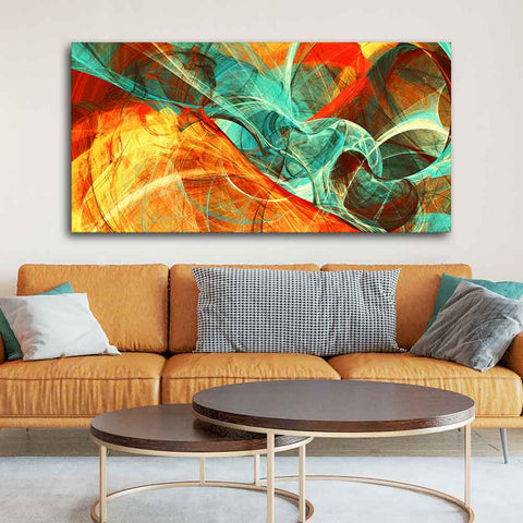 Abstract Canvas Wall Painting