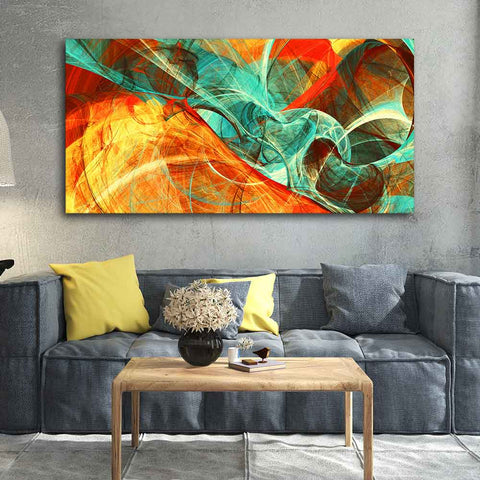 Abstract Canvas Wall Painting