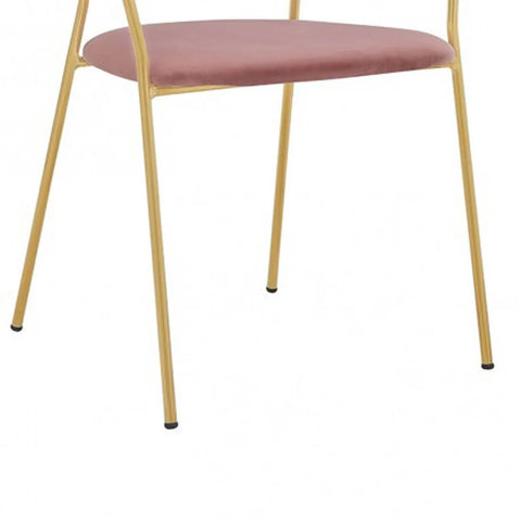 Contemporary Designer Comfort Pink Lounge Chair