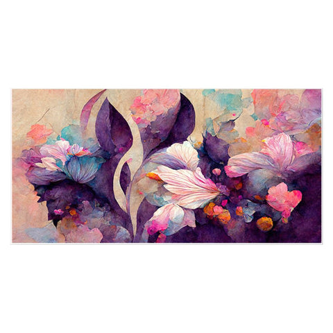 Beautiful Flower Canvas Paintings for Wall Decoration