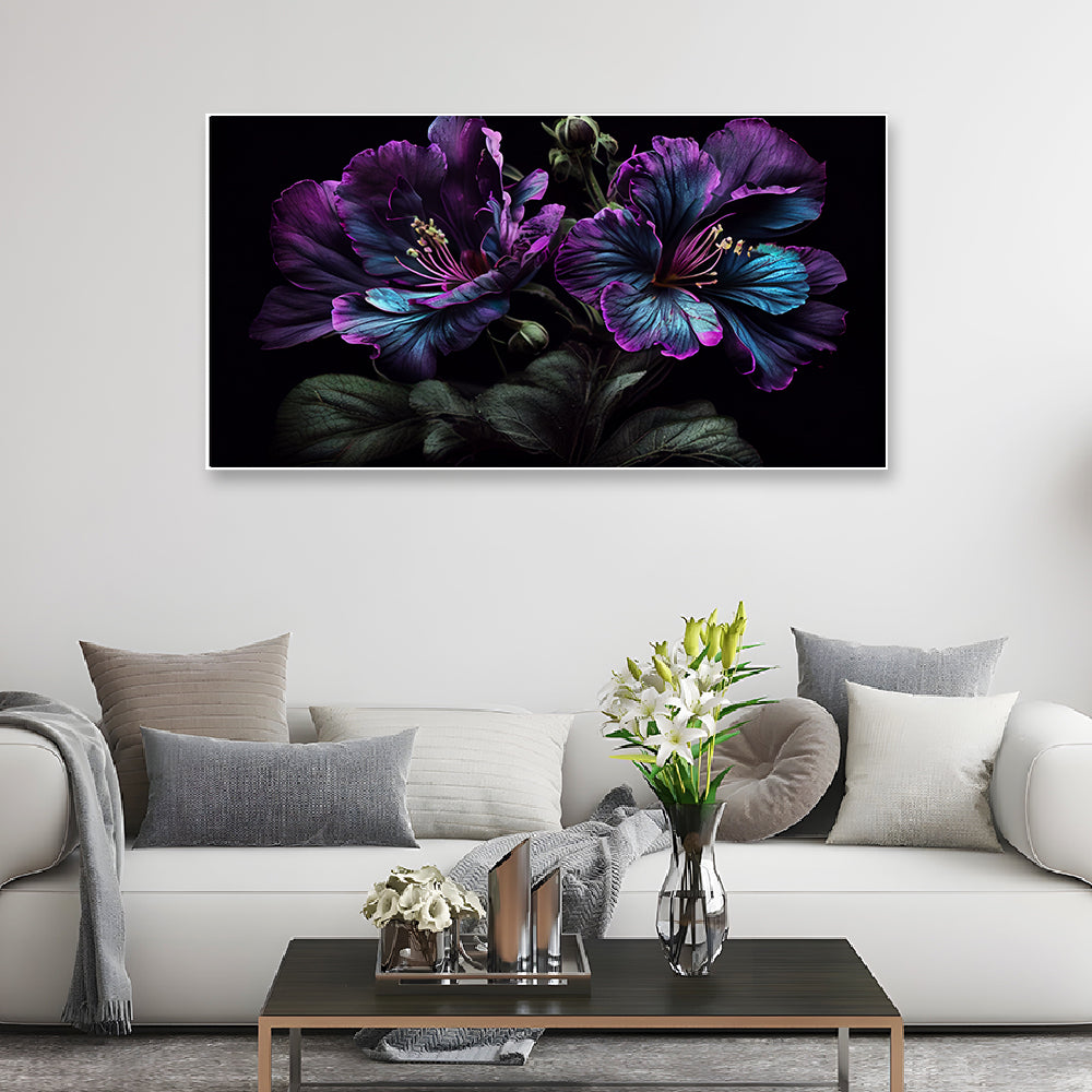 Elegant Flowers Canvas Wall Wall Painting